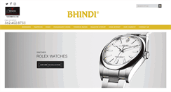 Desktop Screenshot of bhindi.com