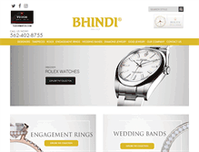 Tablet Screenshot of bhindi.com